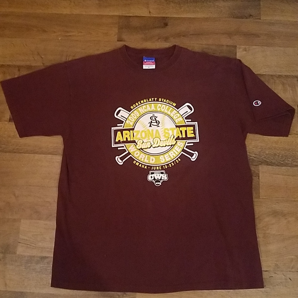 Champion Arizona state baseball 2009 tshirt